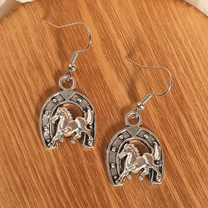 Western Style Dangle Earrings