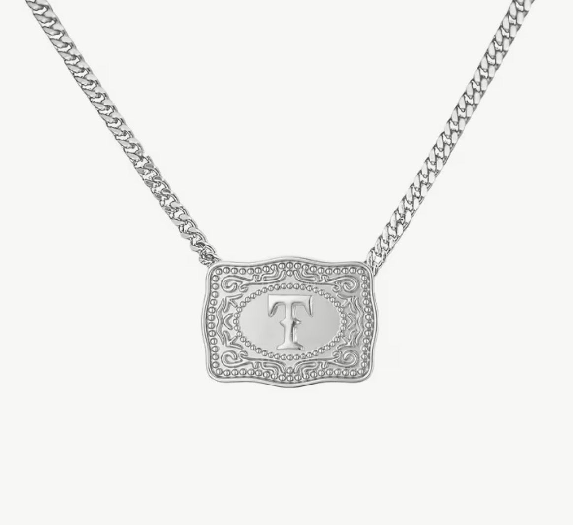 Initial Pendant Necklace