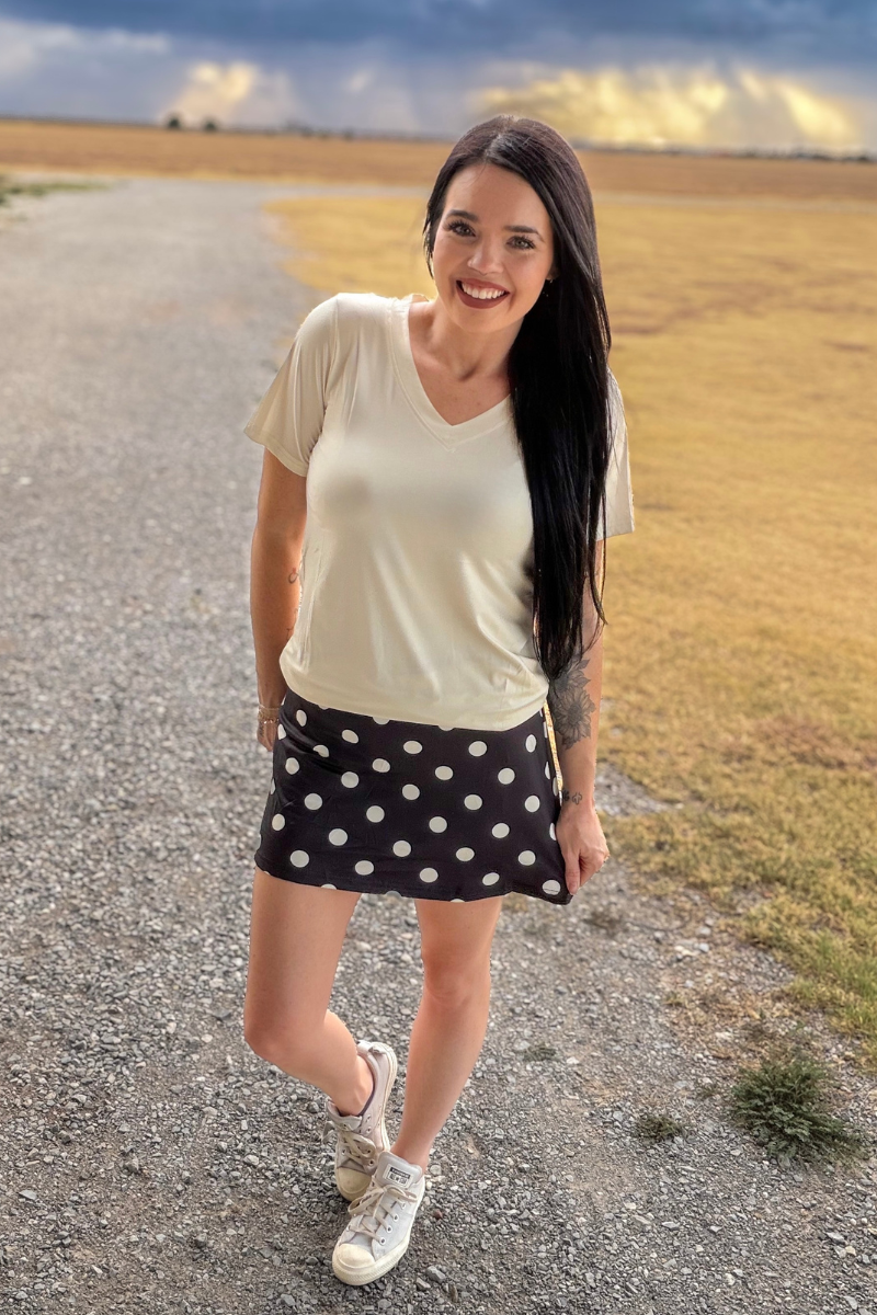 Simple Sterling Cream Top