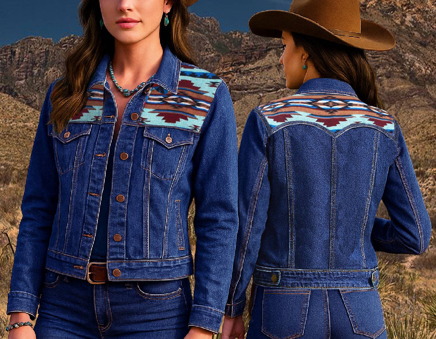 Southwest Denim Jacket