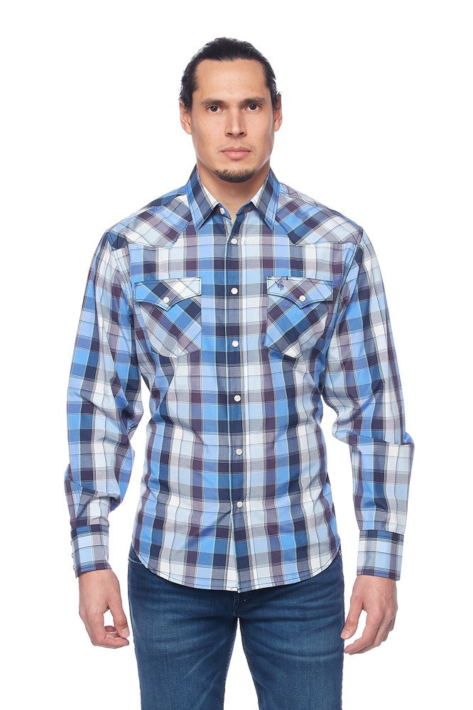Rodeo Plaid Snap