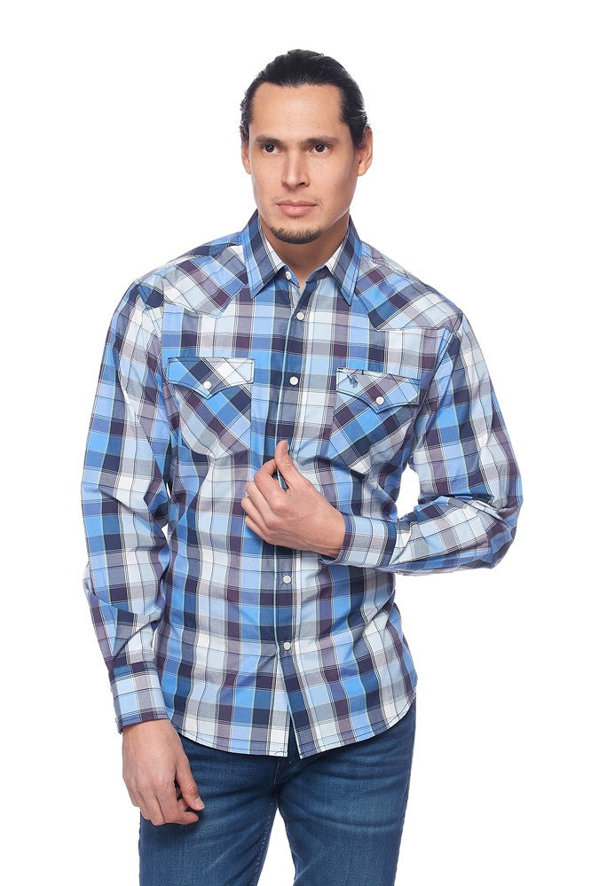 Rodeo Plaid Snap