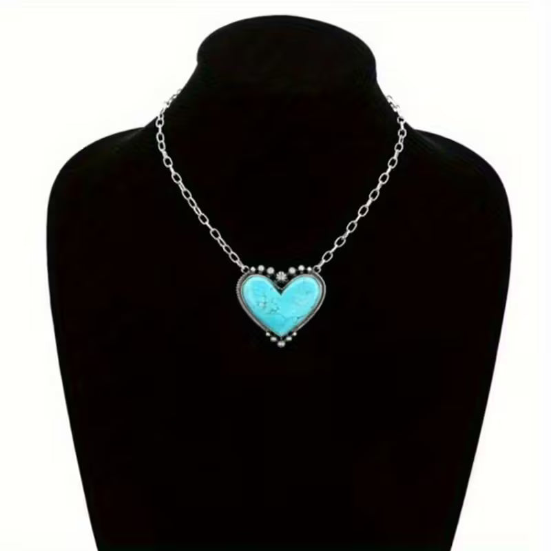 Heart Stone Necklace