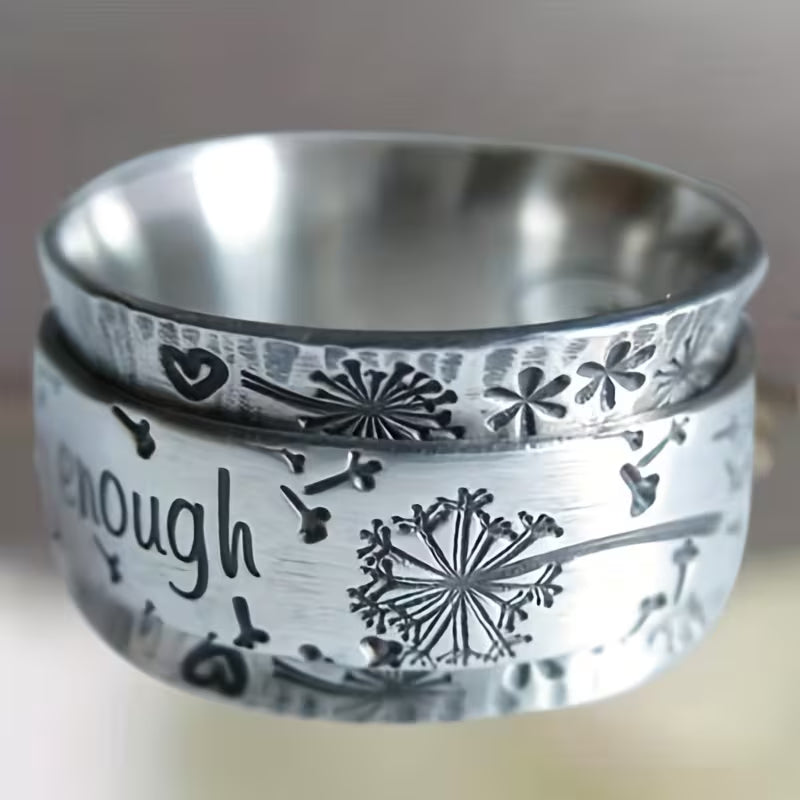 "I am Enough" Ring