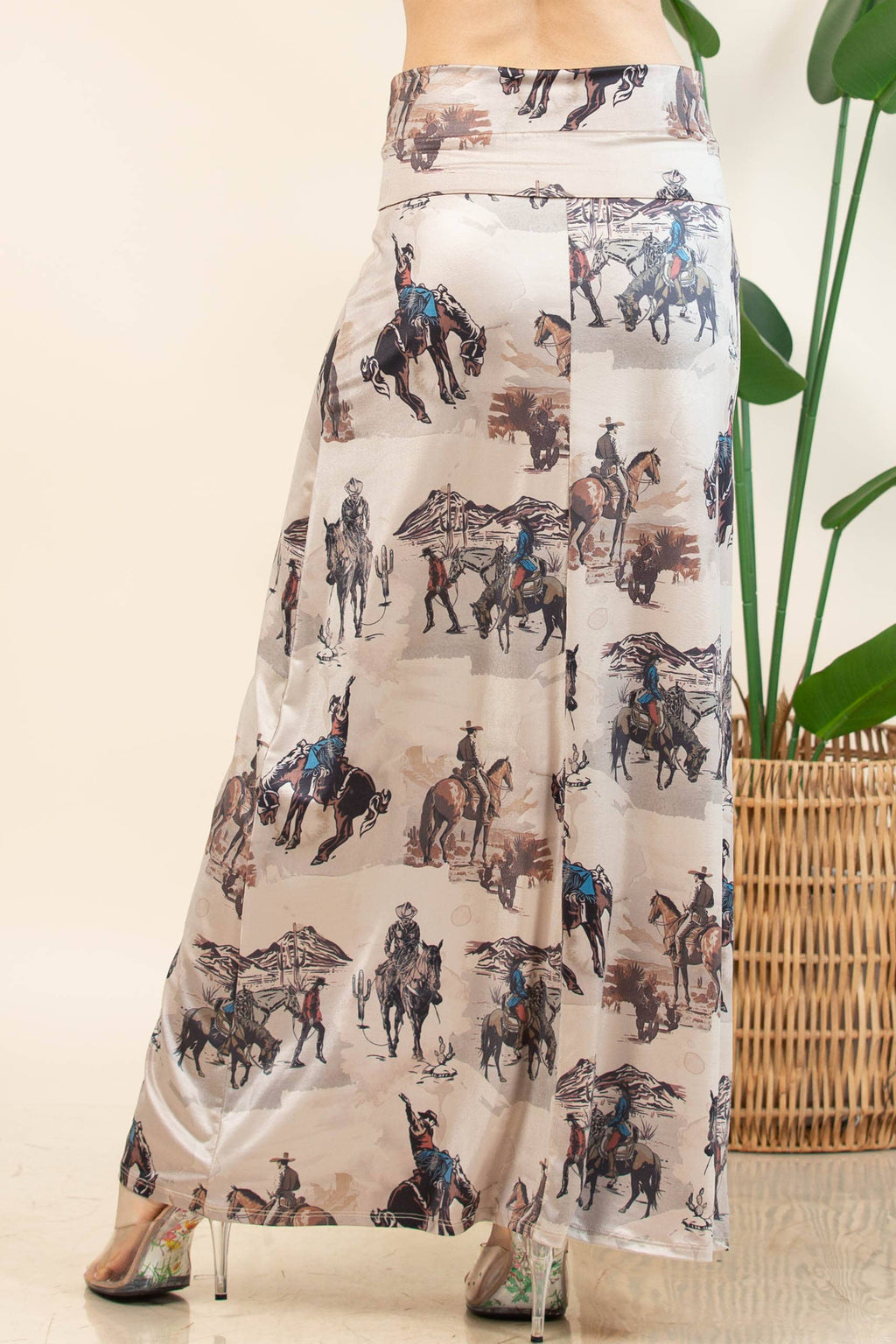 A-LINE FULL KNIT SKIRT