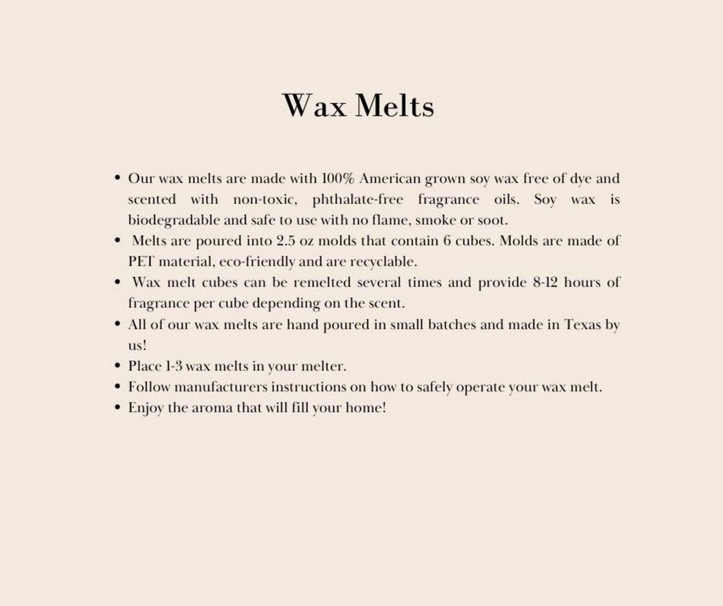 Cactus Blossom Wax Melts