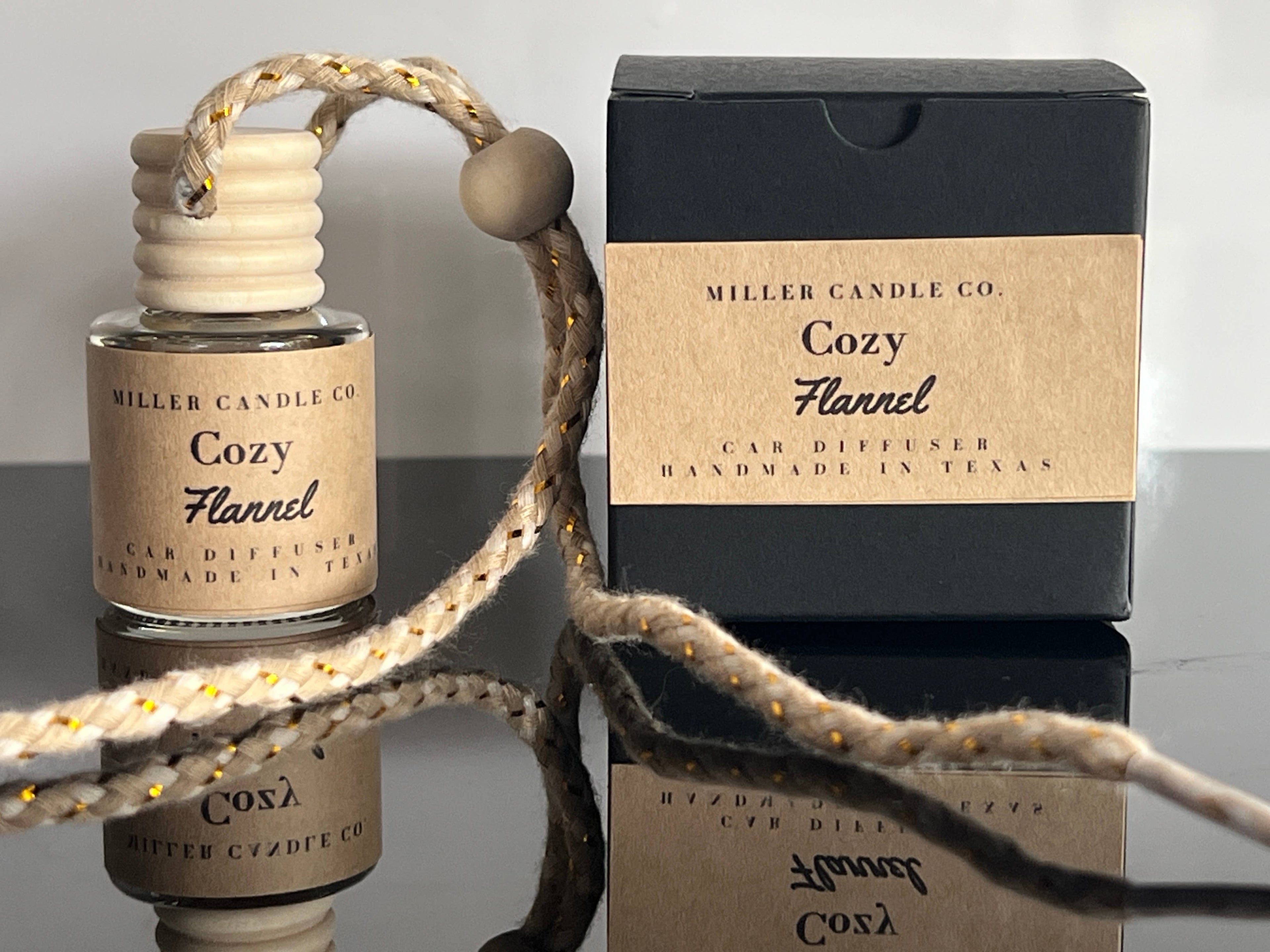 Cozy Flannel Car Diffuser