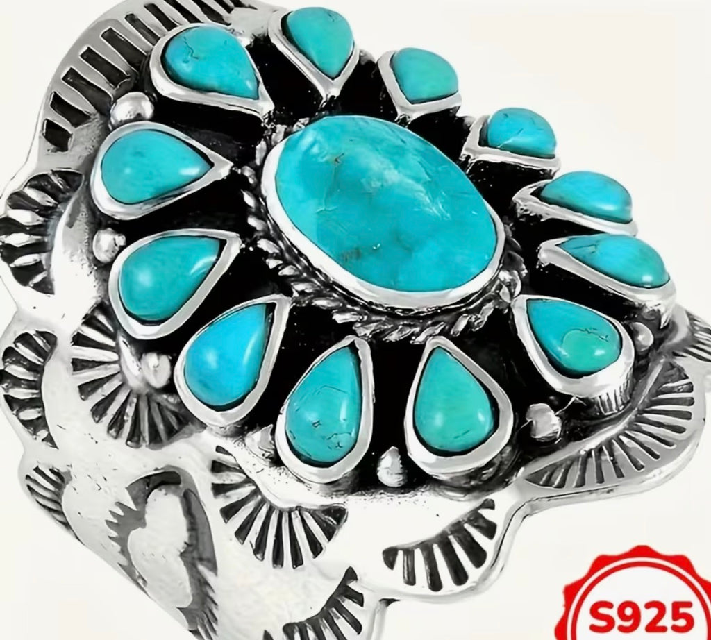 Sterling Silver Turquoise Ring