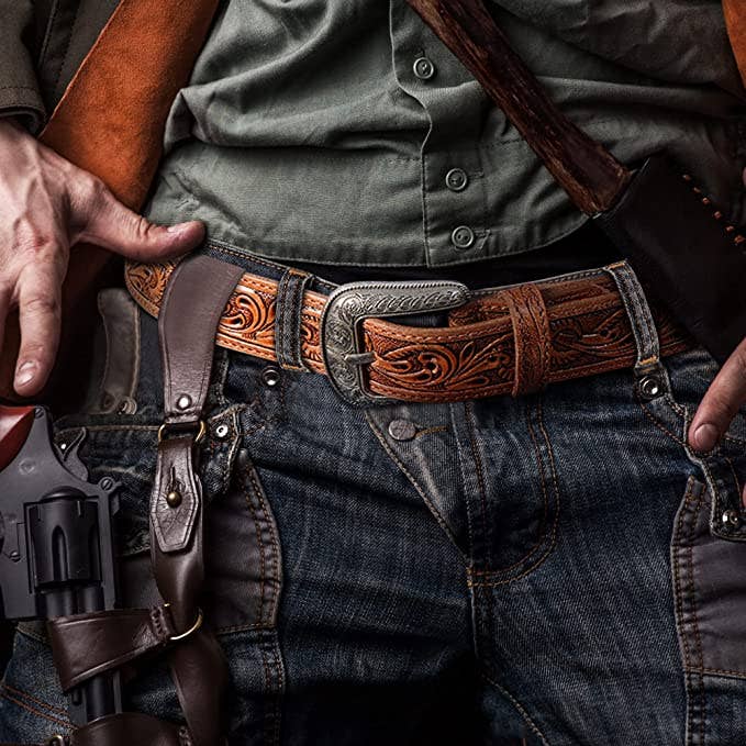 Western Leather Belt