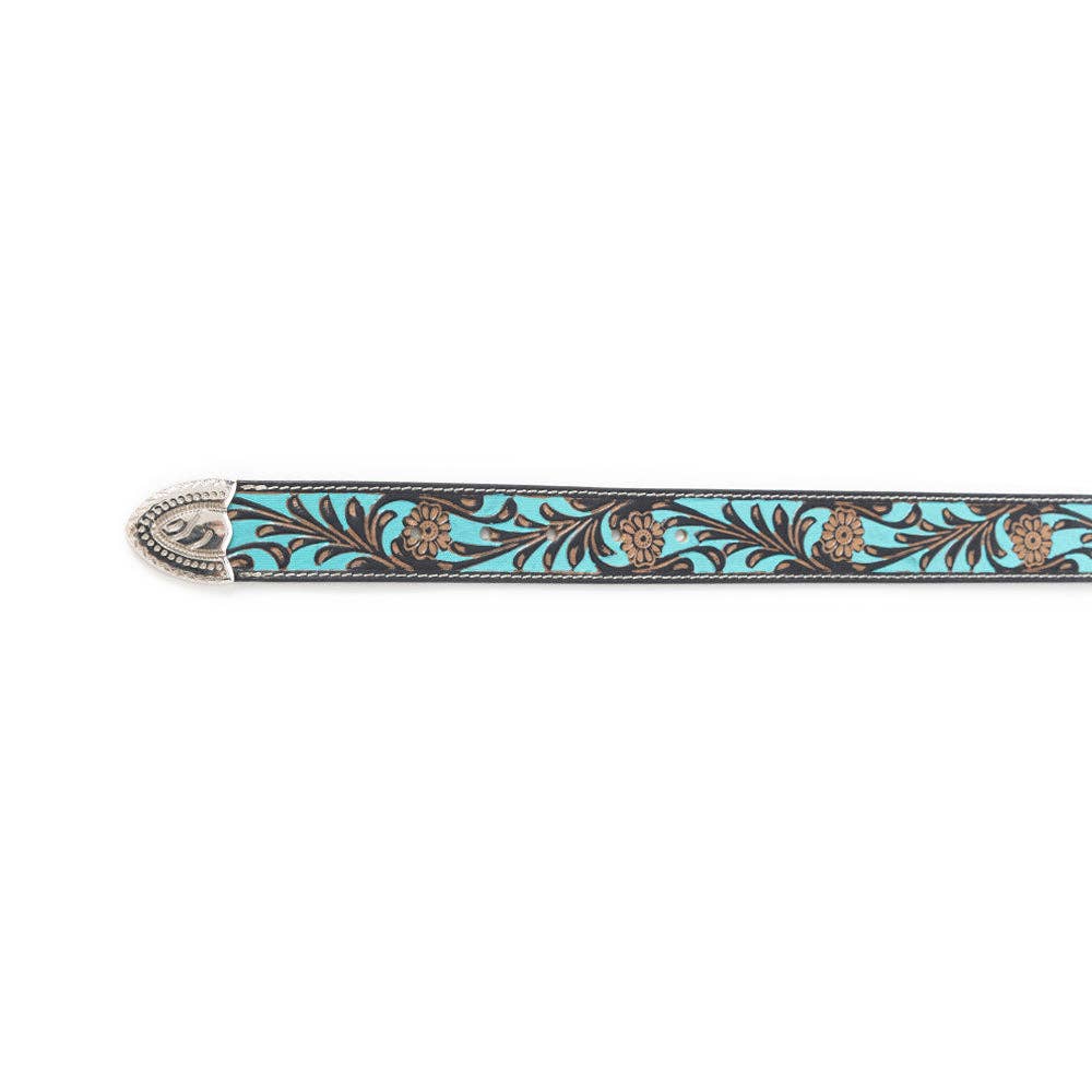 MYRA Swinging Door Kid's Belt In Blue