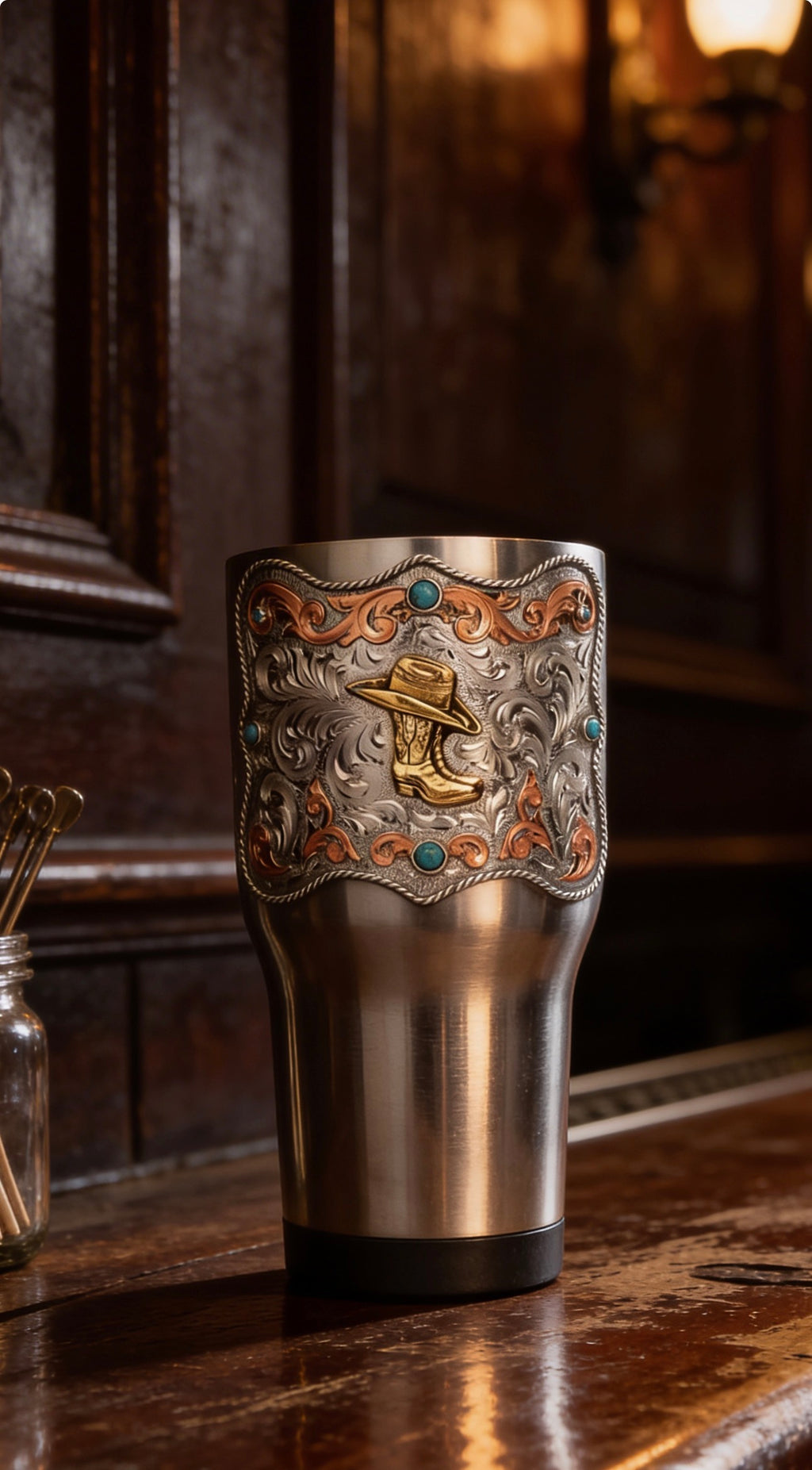 Western Handcrafted Tumbler