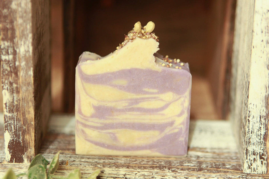 Blackberry Magnolia Goat Milk Artisan Bar Soap,  4.5 oz.