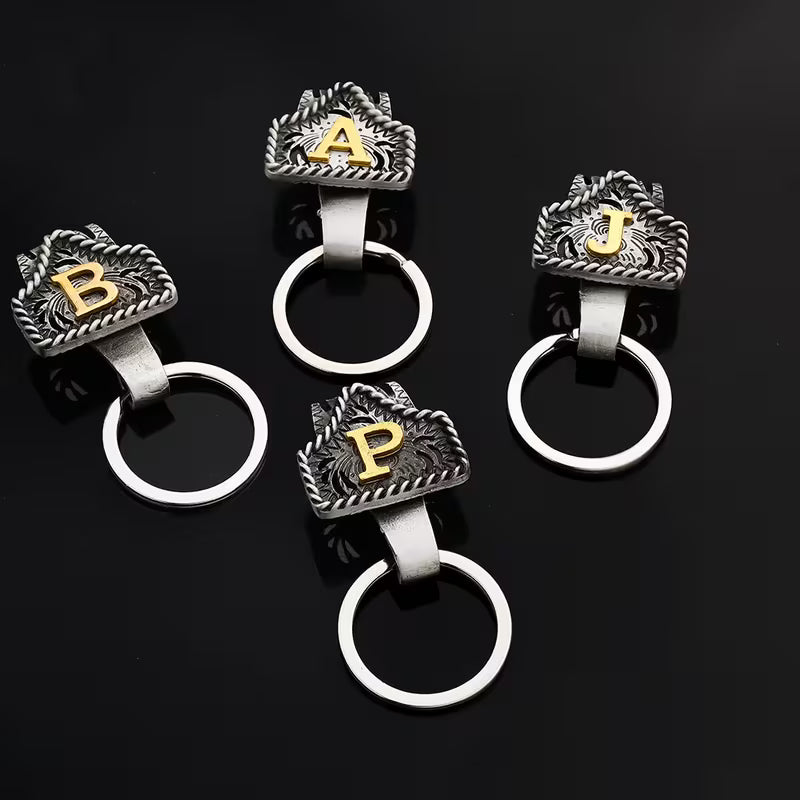 Letter Keychain Belt/Bag Clip