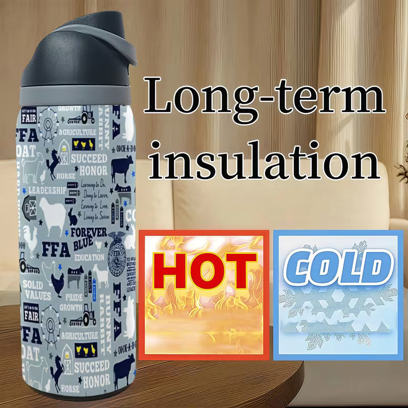 Agriculture Print 32oz Tumbler