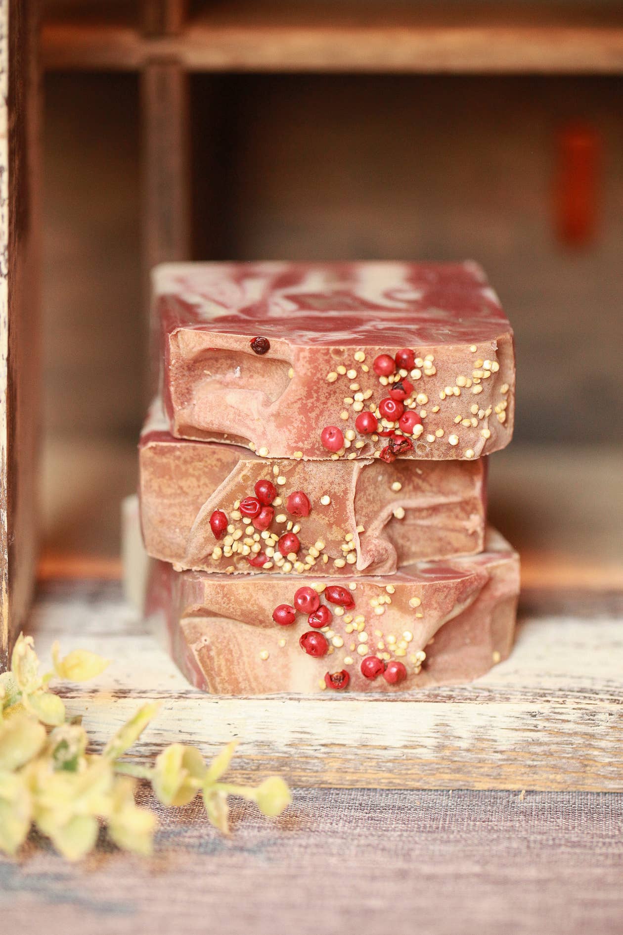 Cherry Almond Artisan Bar Soap, Luxury Shea Butter, 4.5 oz.