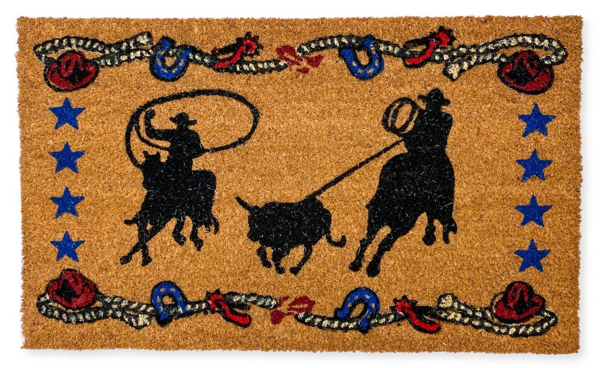 Outdoor Door Mat-Ropin'