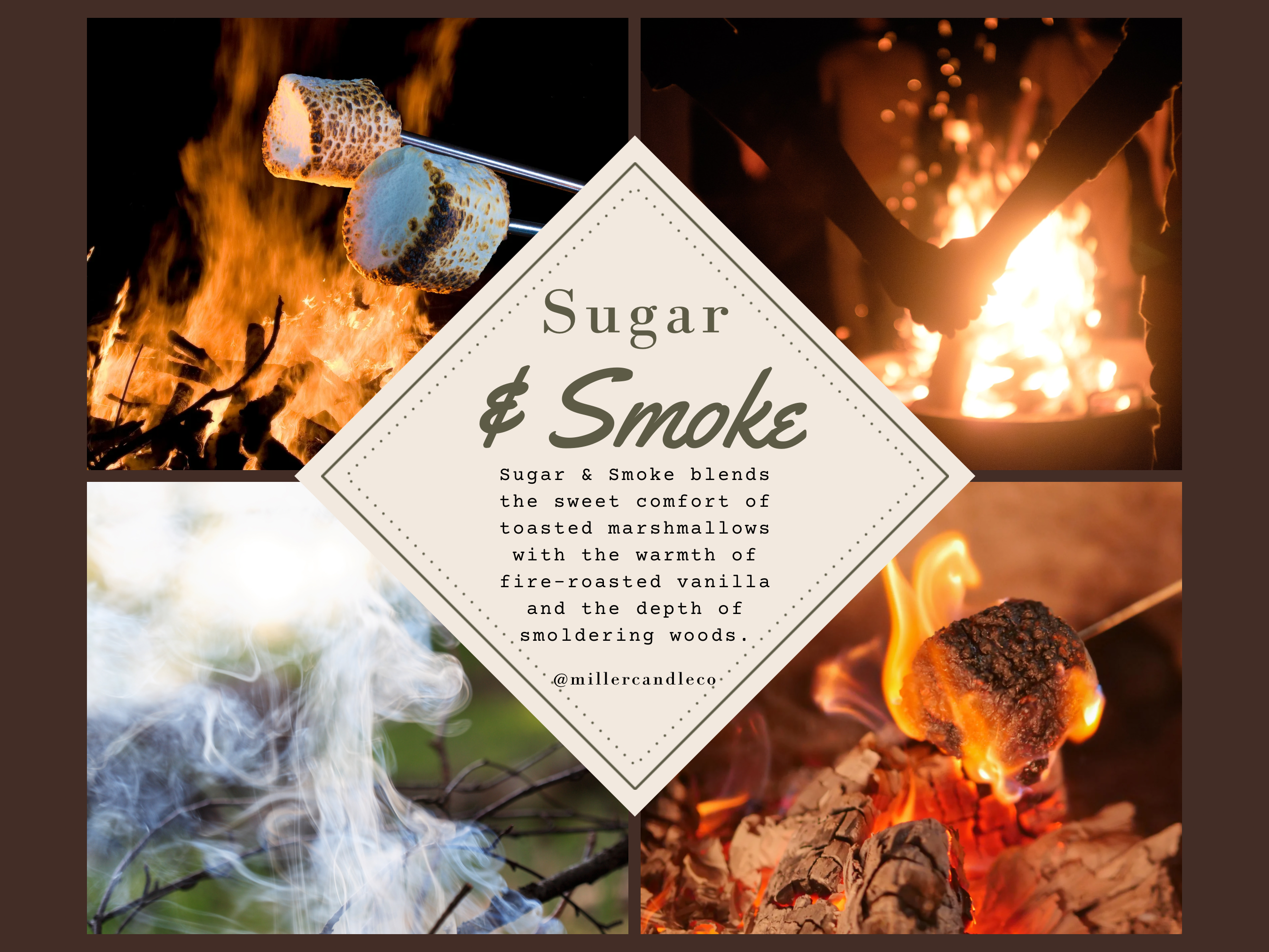 Sugar & Smoke Car Diffuser : Limited Winter Collection