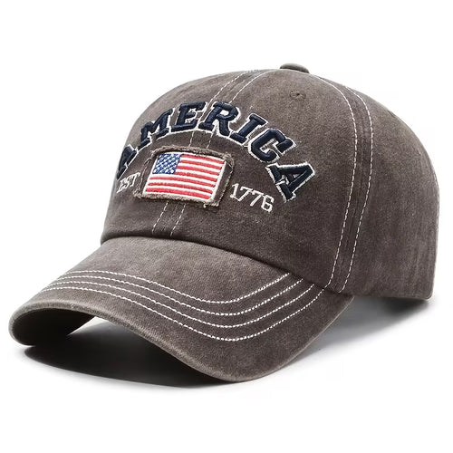 America Ebroidered Hat