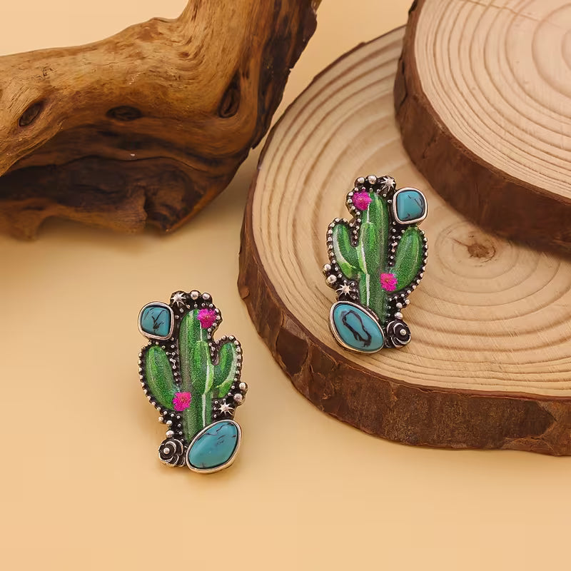 Adorable Cactus Earrings