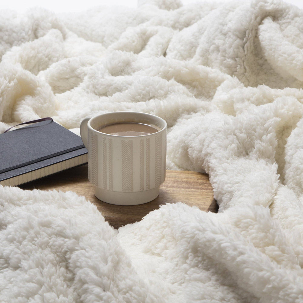 Wrangler® Vintage Western Plush Sherpa Throw