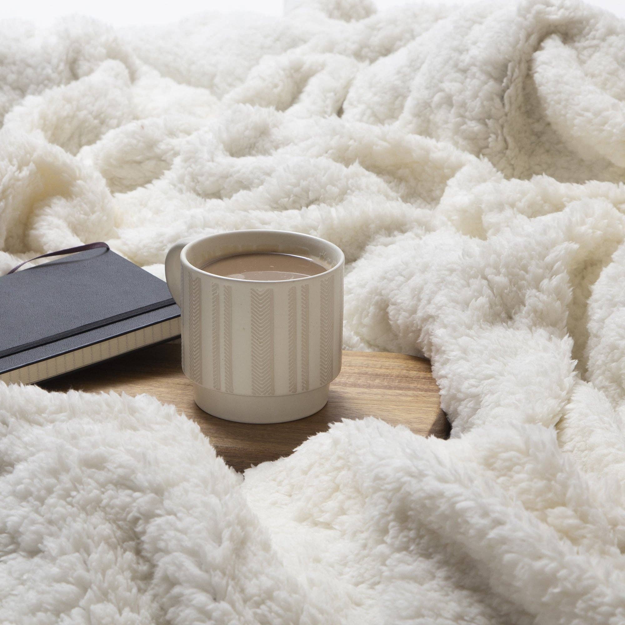 Wrangler® Vintage Western Plush Sherpa Throw