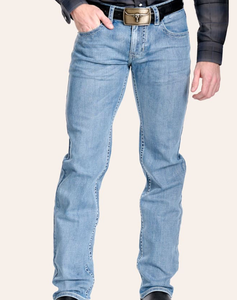 Rock & Roll Vintage Light Wash Straight