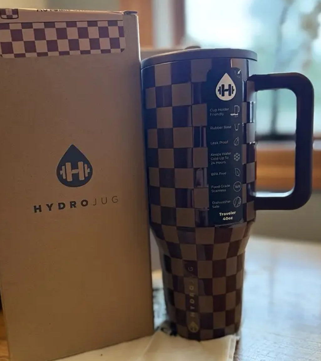 The HydroJug Traveler Tumbler