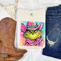 Western Cowboy Grinch T-shirt