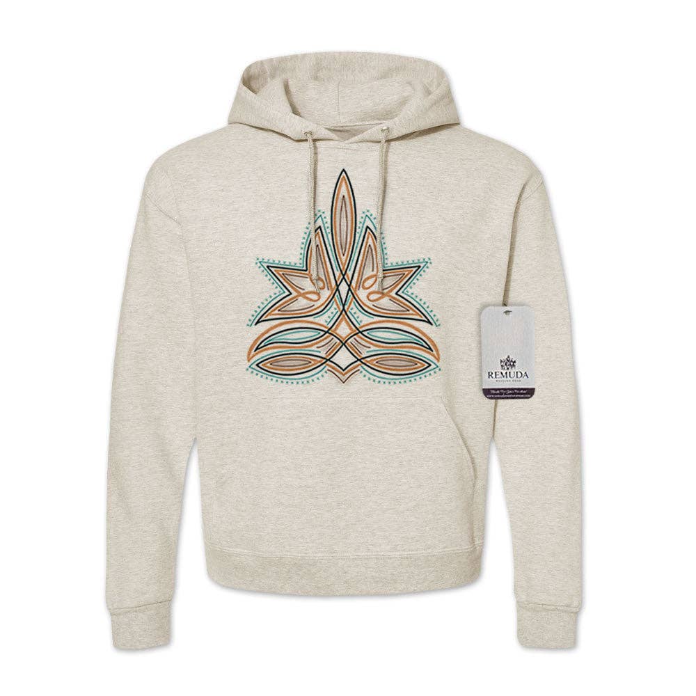 Western Boot Stitch - Adult Unisex Western Hoodie