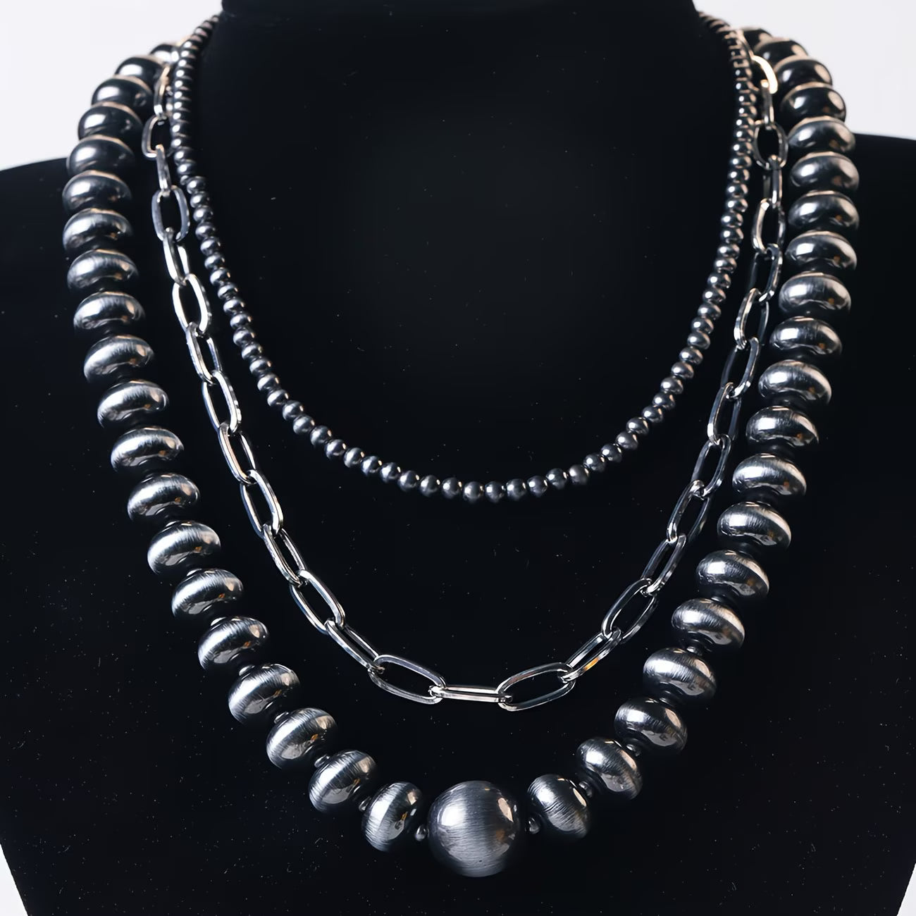 Layered Navajo Necklace