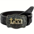 Western Style Belt w/Buckle