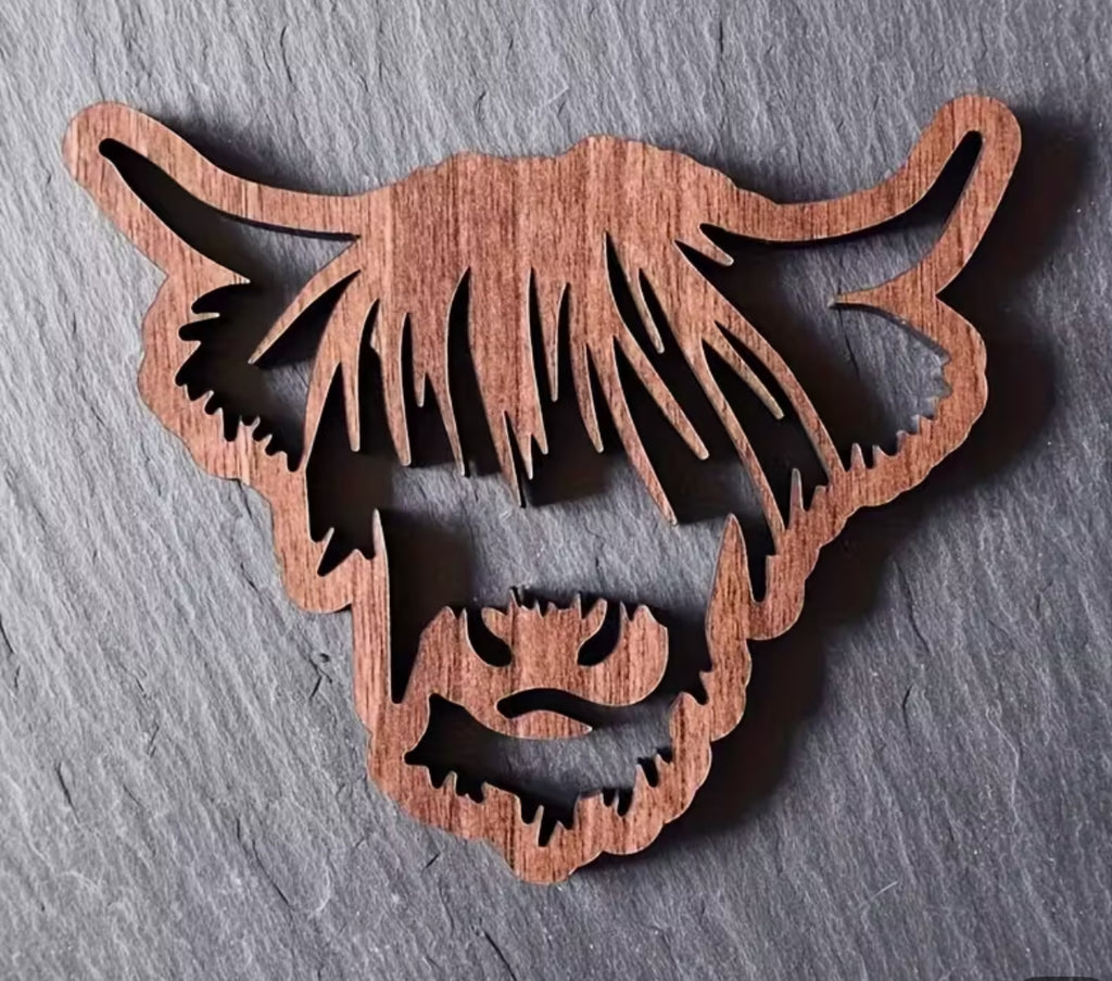 Highland Wood Coasters (4)