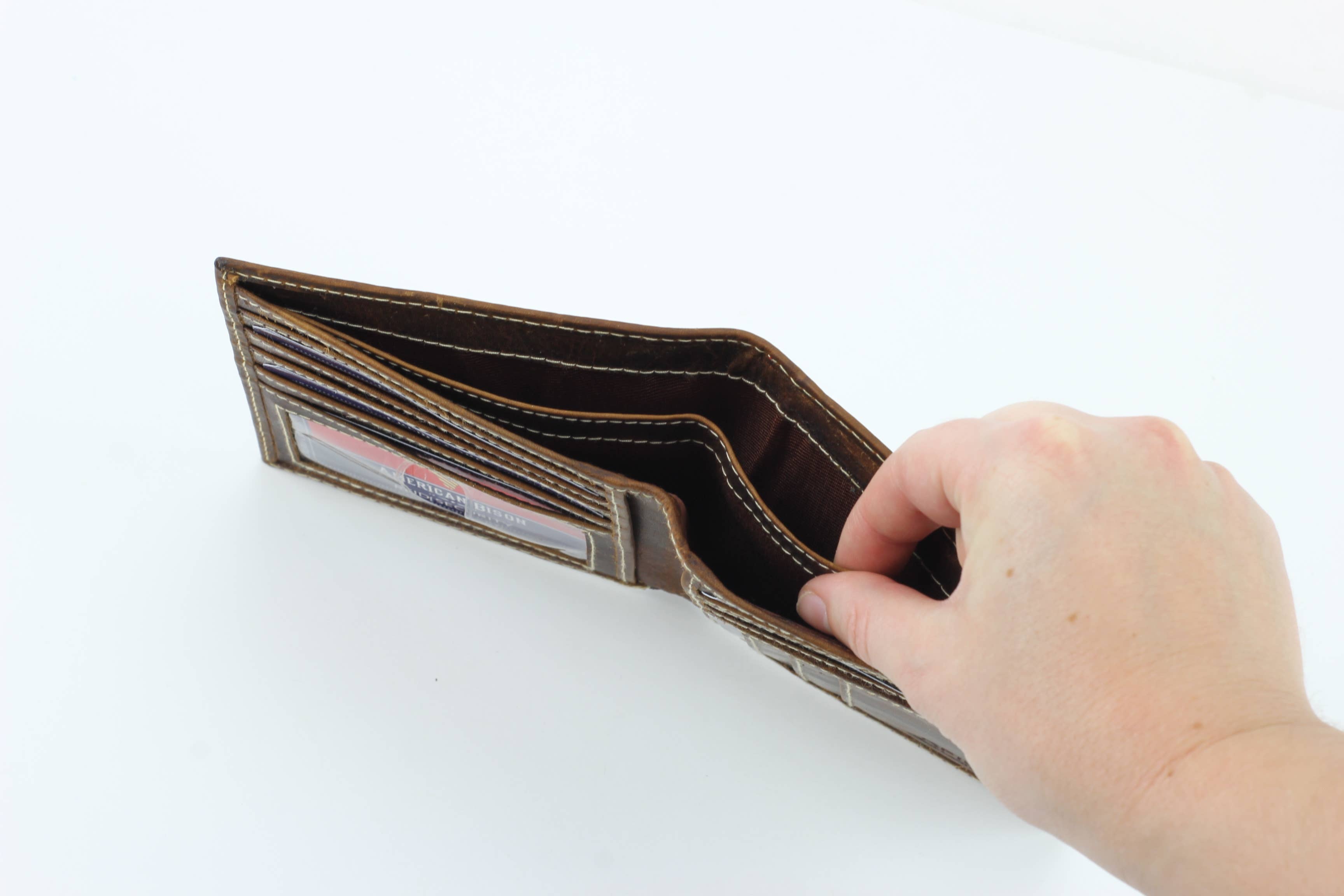 Hunter Leather Men's Hipster Wallet