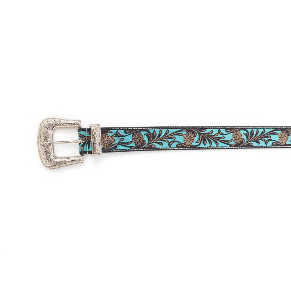 MYRA Swinging Door Kid's Belt In Blue