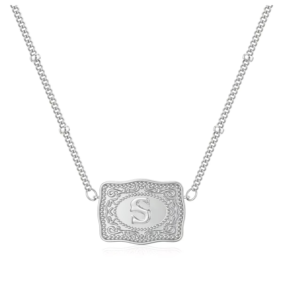 Letter Buckle Necklace