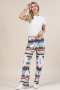 SELENA AZTEC PRINT RELAXED PANTS