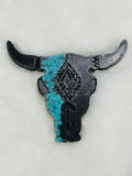 Bull Skull - stones w/ vent clips