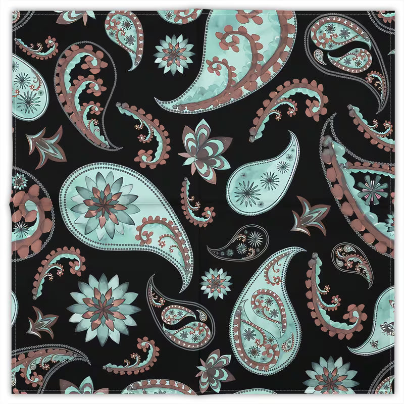Paisley Scarf 18x18 inch