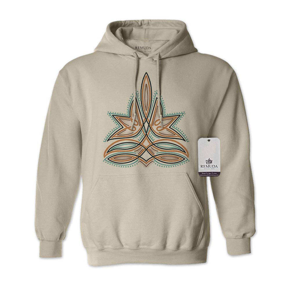 Western Boot Stitch - Adult Unisex Western Hoodie