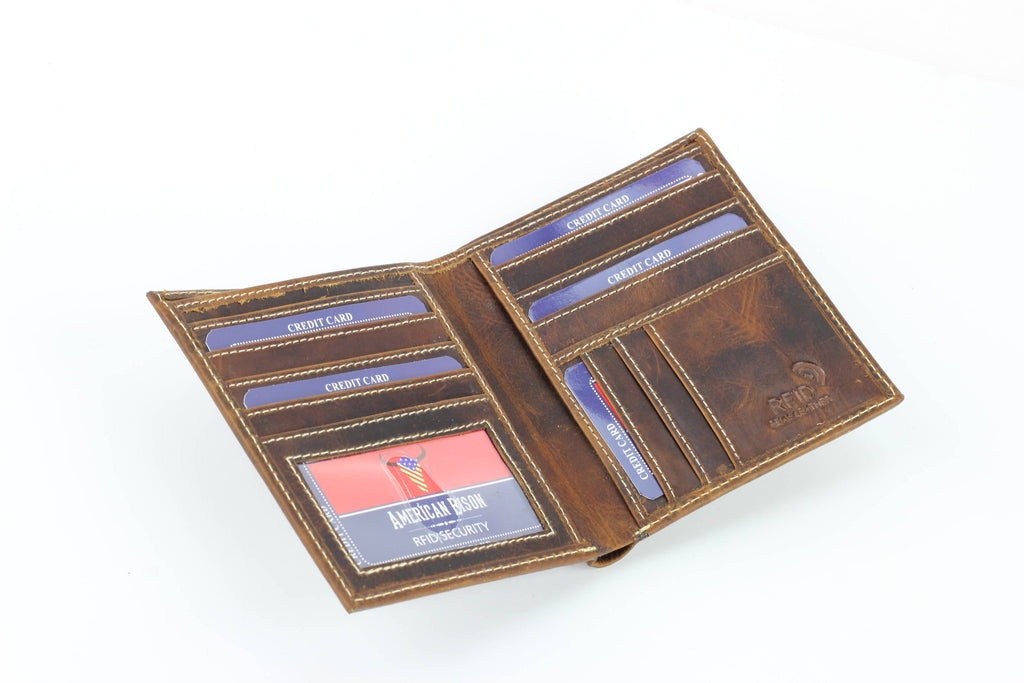 Hunter Leather Men's Hipster Wallet