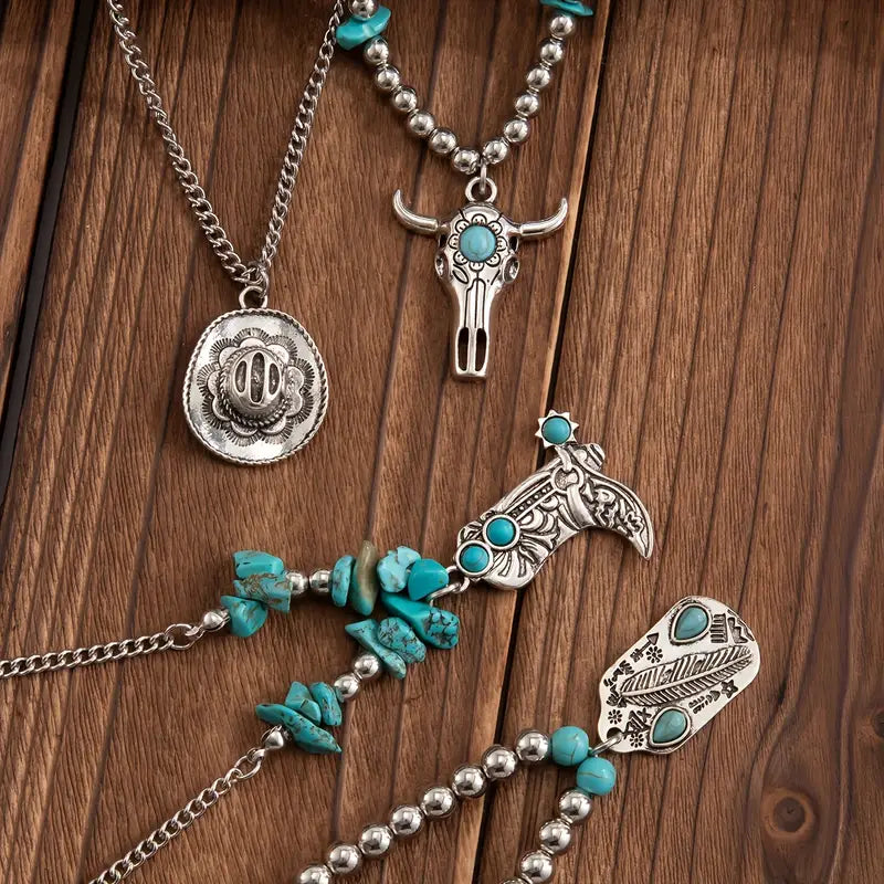 Cowboy Themed Necklace