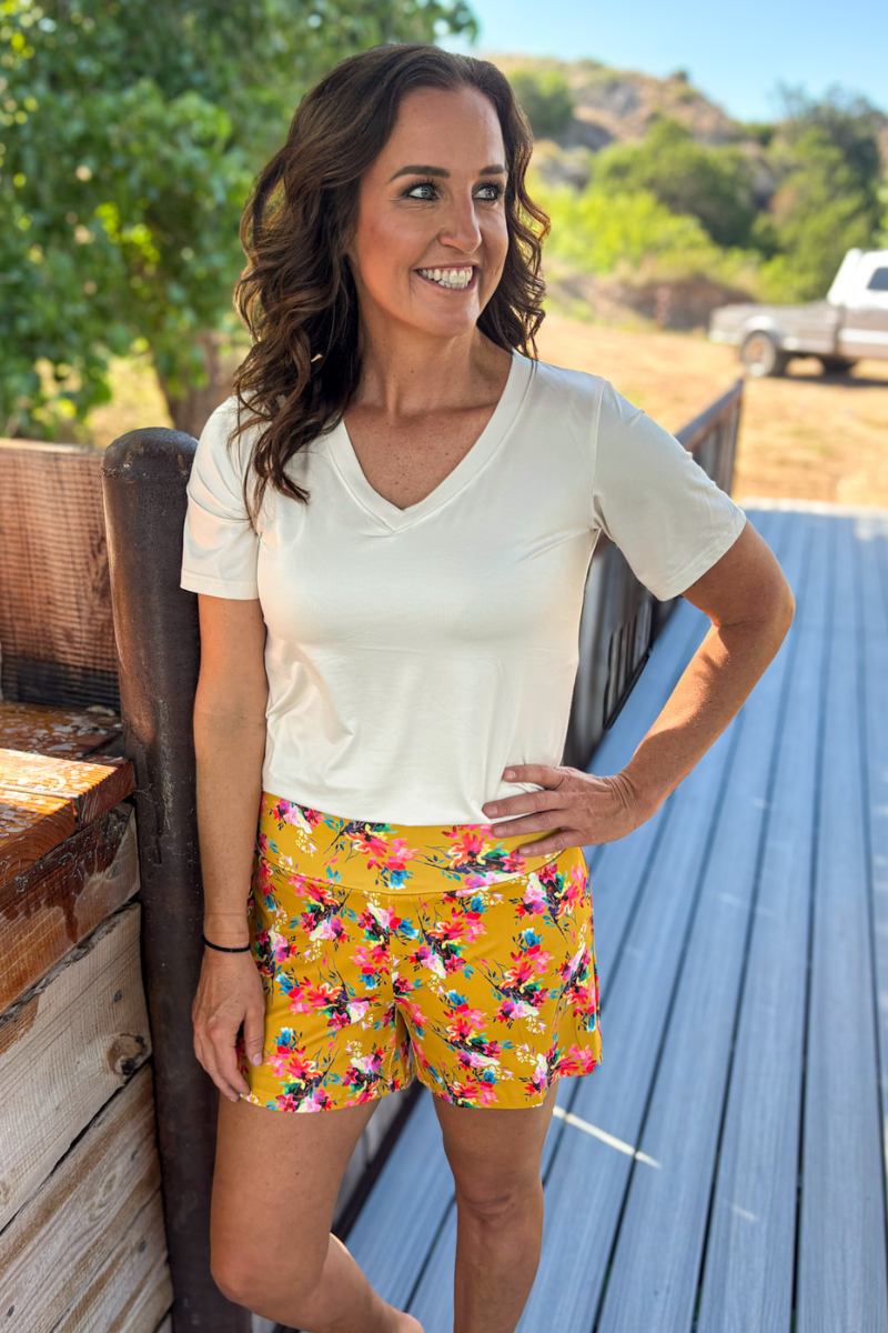 Simple Sterling Cream Top