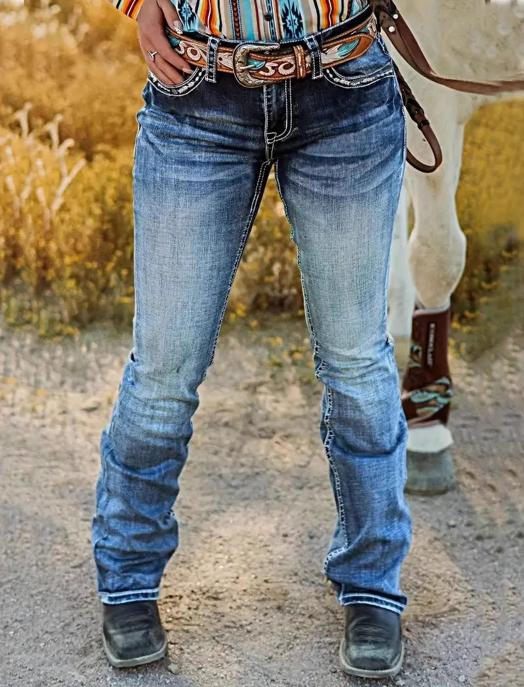 Pony Pocket Jeans