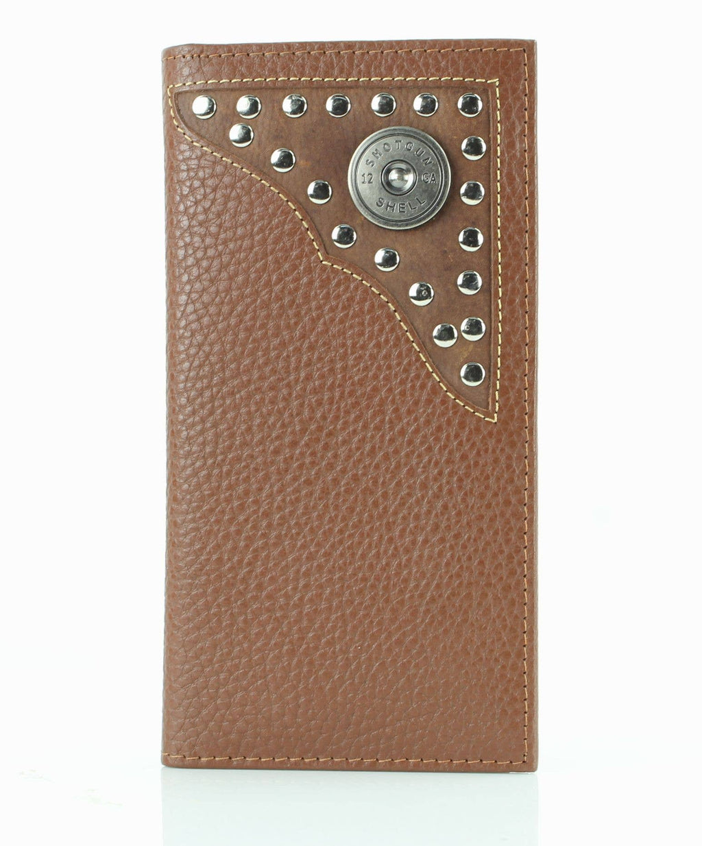 Western Stud Rodeo Wallet with Bullet Slice Concho
