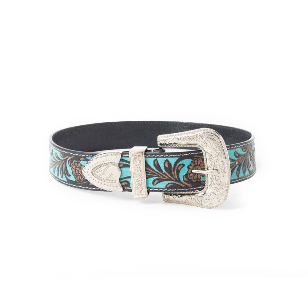 MYRA Swinging Door Kid's Belt In Blue