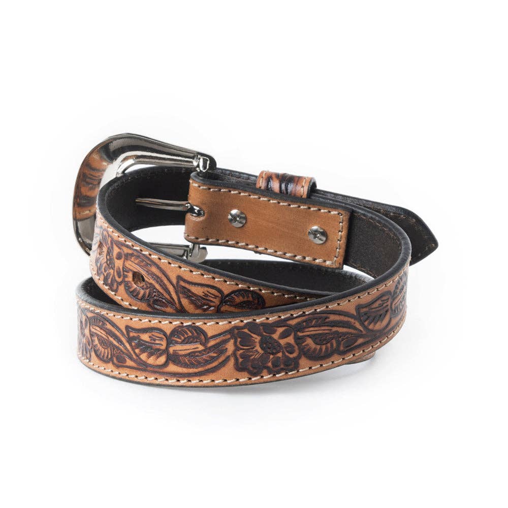 MYRA Jenson Hill Kid's Belt In Tan