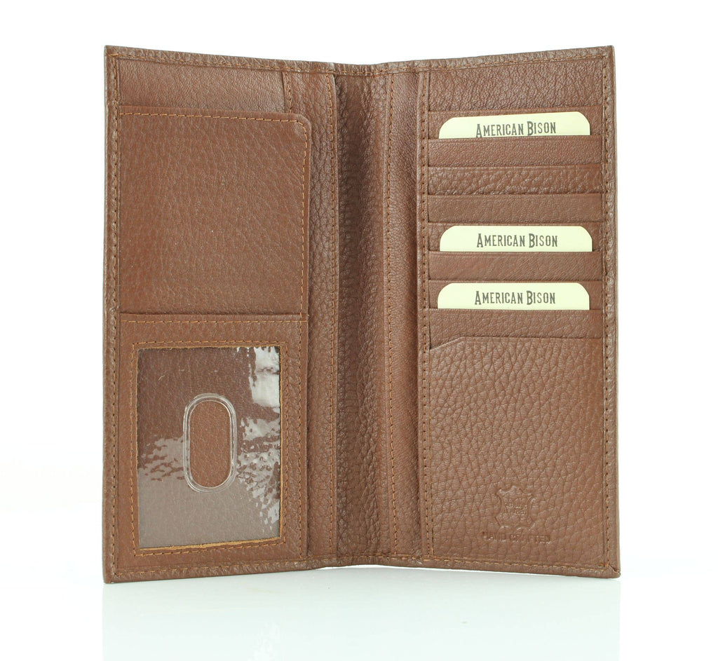 Western Stud Wallet w/Longhorn Concho