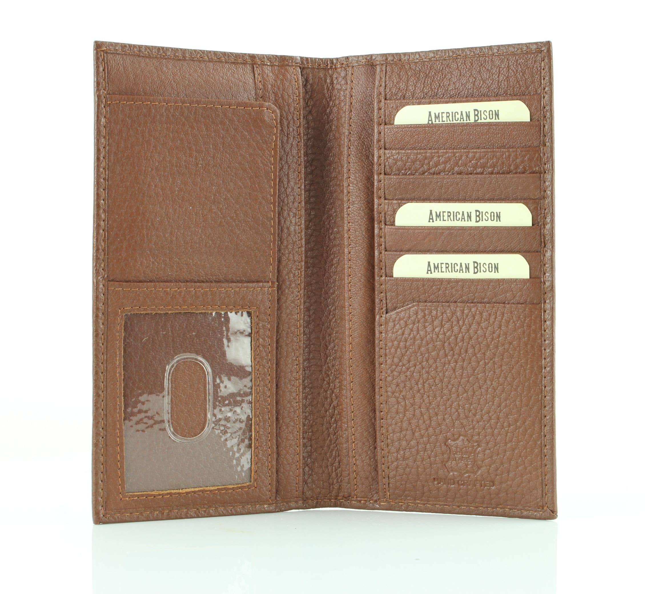 Western Stud Wallet w/Longhorn Concho