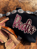 Velvet Rodeo Embroidered Sweatshirt