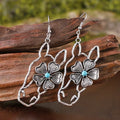 Horse Earrings Hollow